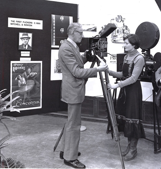 Fig 11 Roland Whiteside and Cherry Gray, Blackburn Movies Exhibition